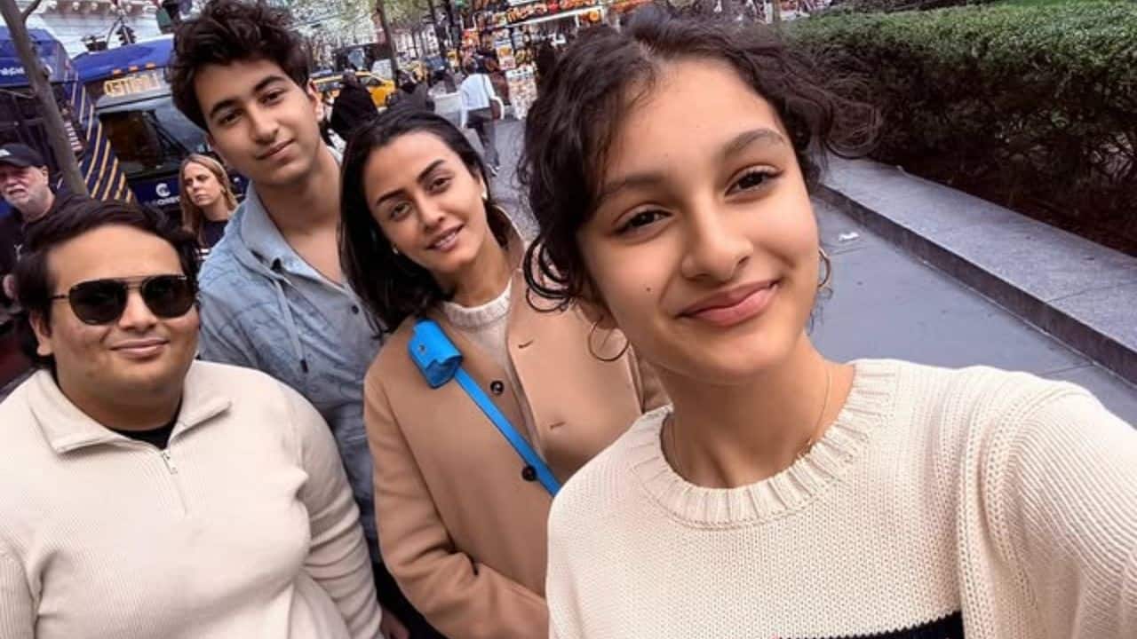 Mahesh Babu's son Gautam reunites with family in New York City, see pics