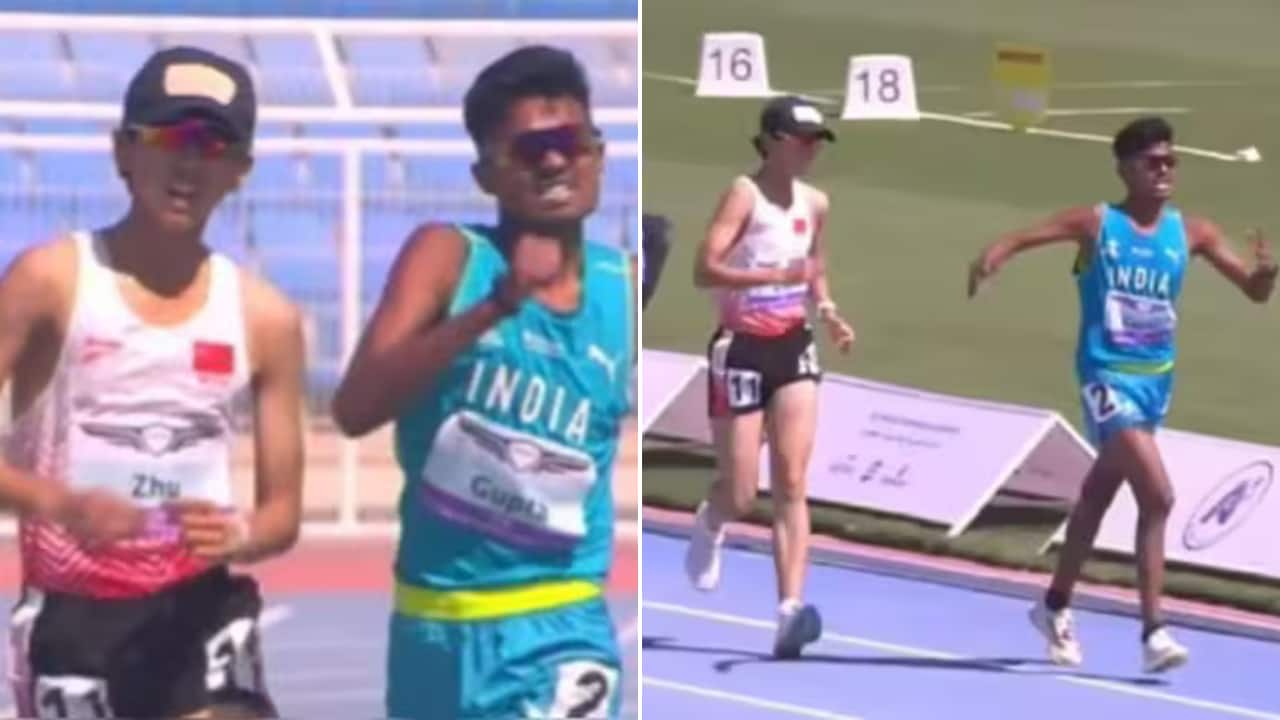 'Mother promise...I don't remember...': Race walker who lost gold denies celebrating too early
