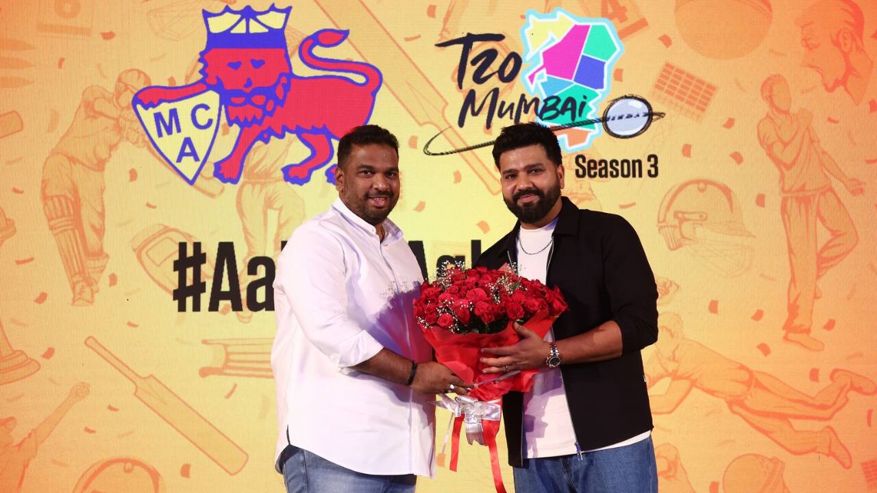 Rohit Sharma announced as brand ambassador of T20 Mumbai League season 3