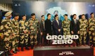 BSF jawans join Emraan Hashmi and team for grand Ground Zero premiere in Srinagar BSF jawans join Emraan Hashmi and team for grand Ground Zero premiere in Srinagar