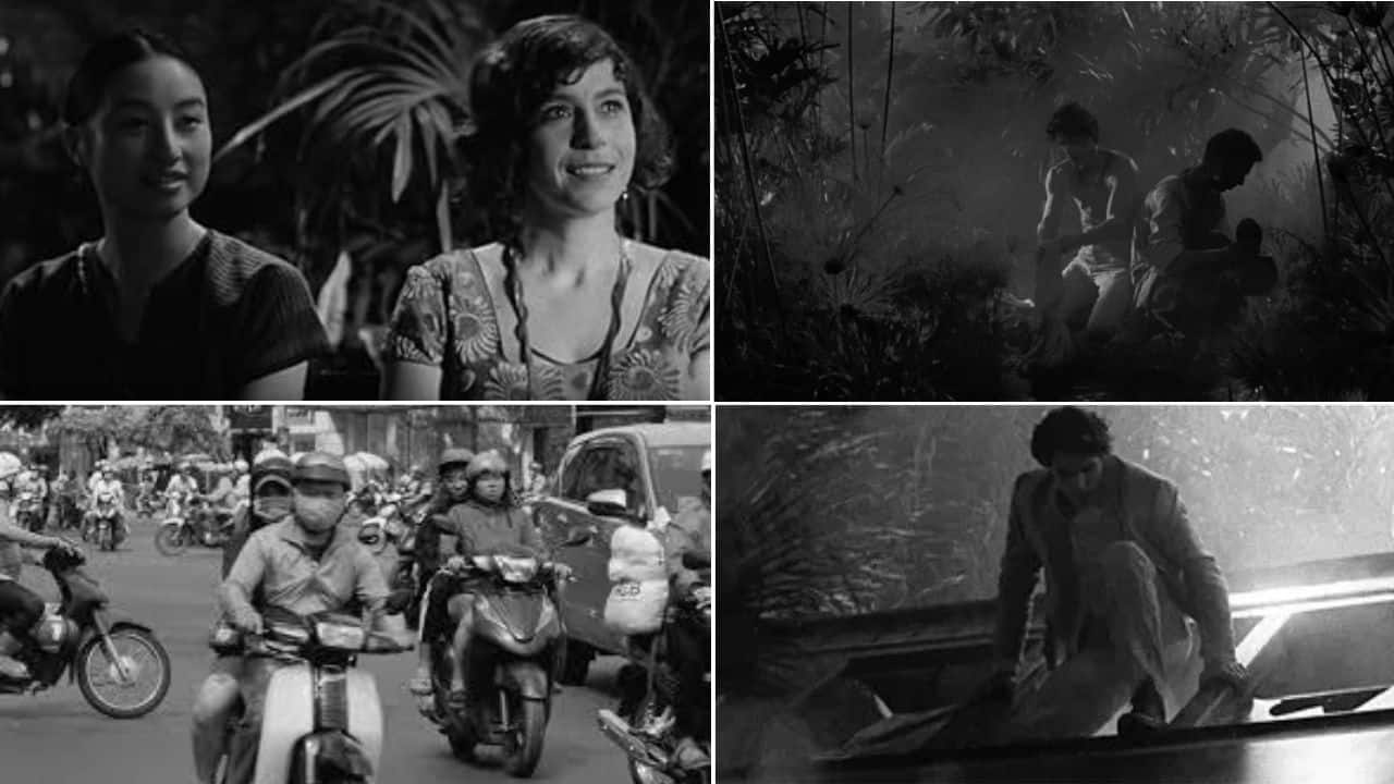 Stills from the film 'Grand Tour'.