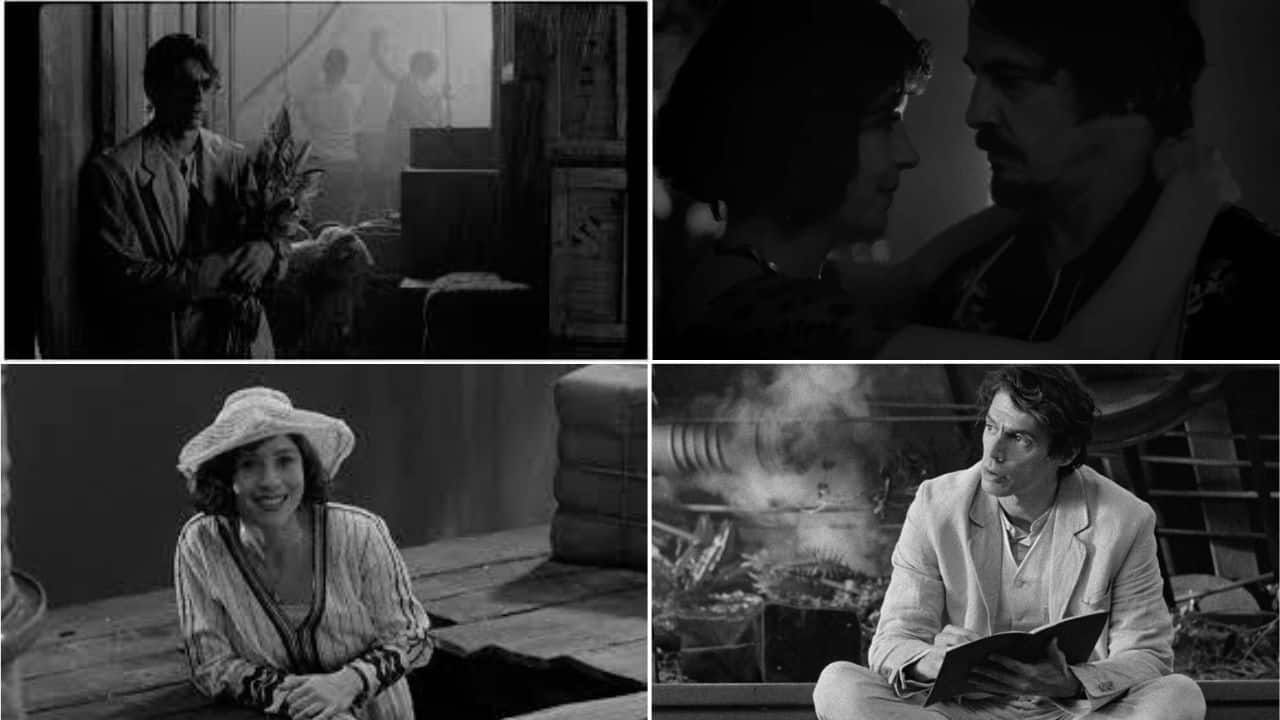 Stills from the film 'Grand Tour'.
