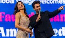 Fawad Khan, Vaani Kapoor and Amit Trivedi launch new music of Abir Gulal at Dubai’s Global Village