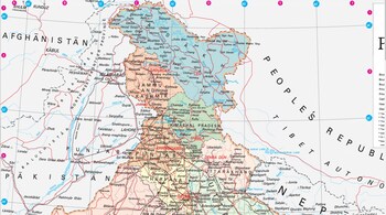 Political map of India. Source: Survey of India