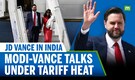 US Vice President JD Vance Lands in India Amid Tariff Tensions | Meets Modi Today US Vice President JD Vance Lands in India Amid Tariff Tensions | Meets Modi Today