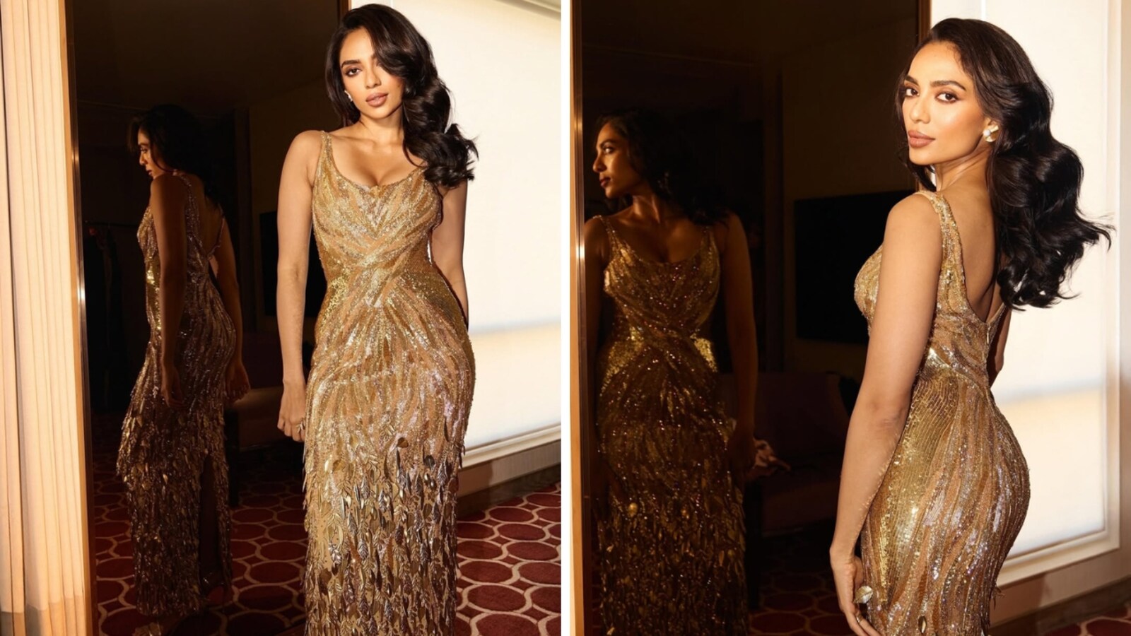 Sobhita Dhulipala looks like a vision in a gold gown that took 1600 hours  to create