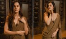 Taapsee Pannu turns up the glam in a pre-stitched drape with a quilted corset