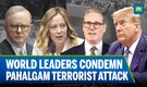 Pahalgam Terror Attack  World Leaders Express Condolences And Paid Tributes
