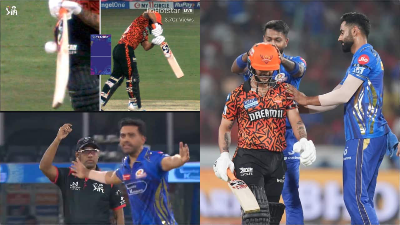 Ishan Kishan left everyone puzzled: Confused umpire signals out as SRH batter walks off, replay shows not-out