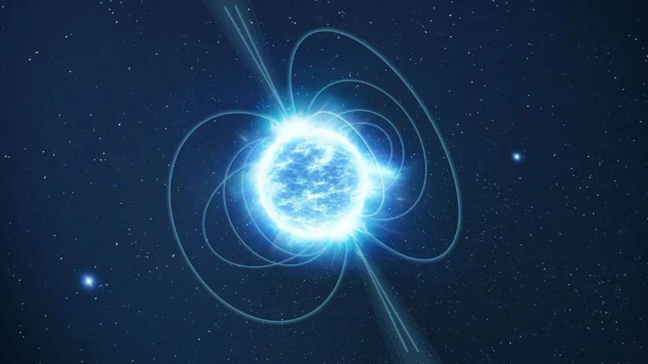 Magnetars can tear apart anything that comes too close to their intense magnetic fields. (Image: ESA)
