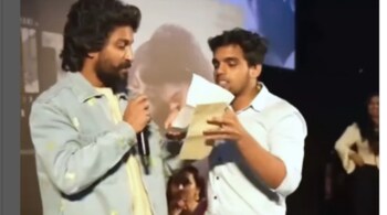 Fan pitches script to Nani on stage, actor’s warm hug and encouraging words go viral

