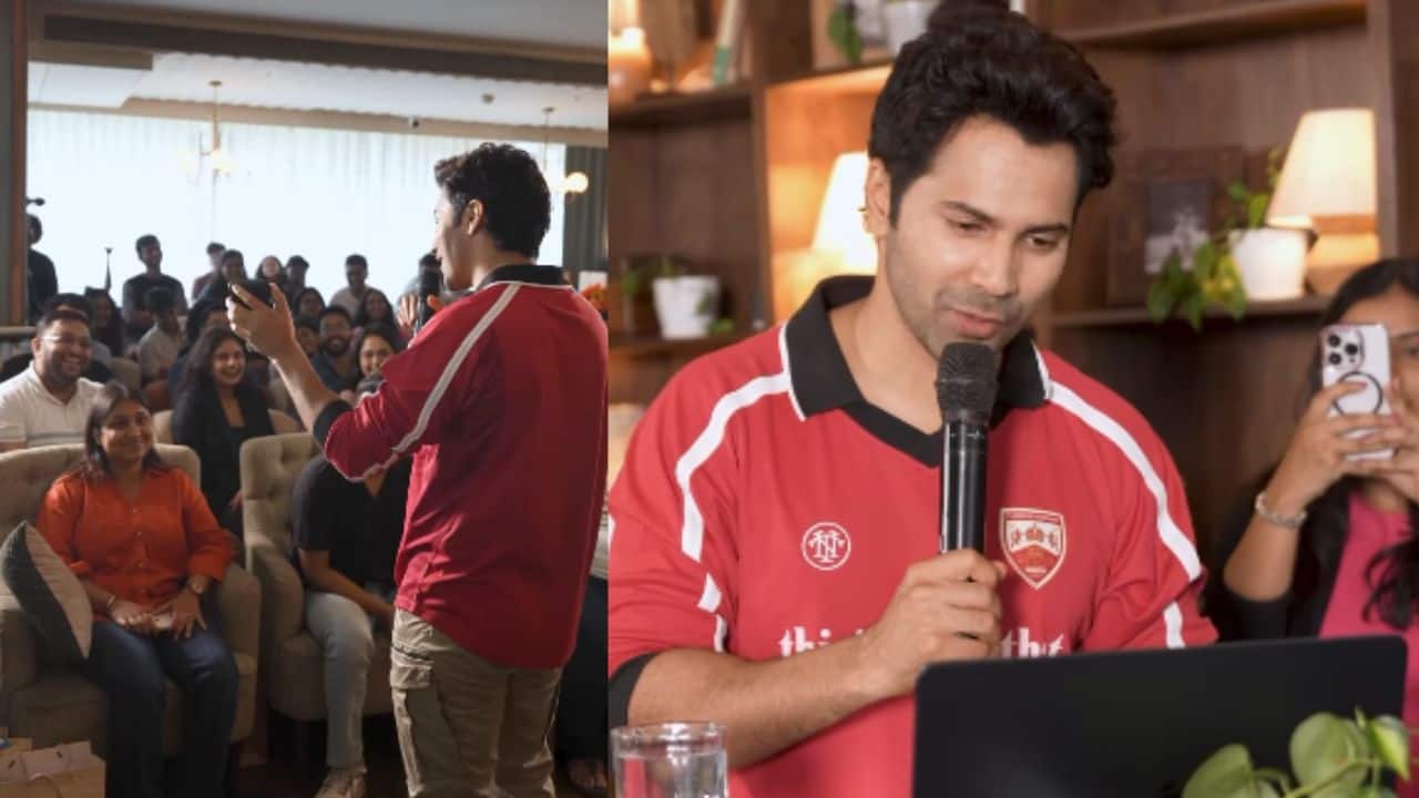 Varun Dhawan celebrates his 38th birthday with fans, says "I celebrated my birthday with the people that matter the most"