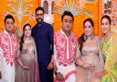 Abhishek Bachchan, Sara Ali Khan and others attend Border 2 producer Nidhi Dutta's baby shower, see pics