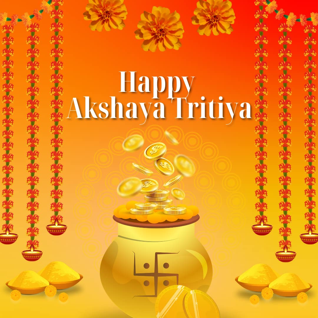 Happy Akshaya Tritiya 2025 Images (Canva)