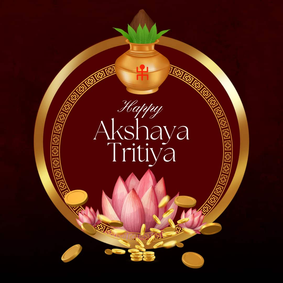 Happy Akshaya Tritiya 2025 Images (Canva)