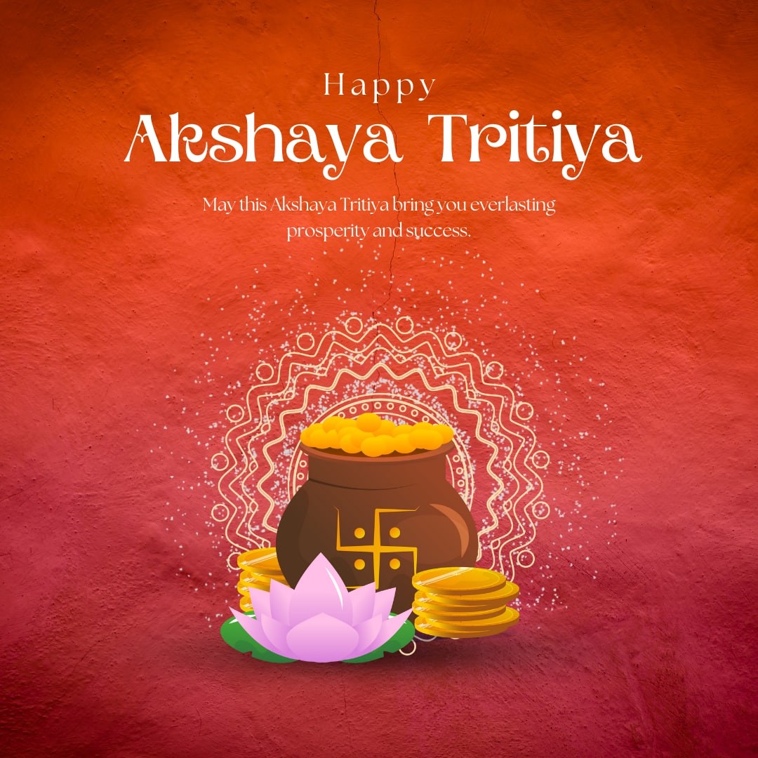 Happy Akshaya Tritiya 2025 Images (Canva)