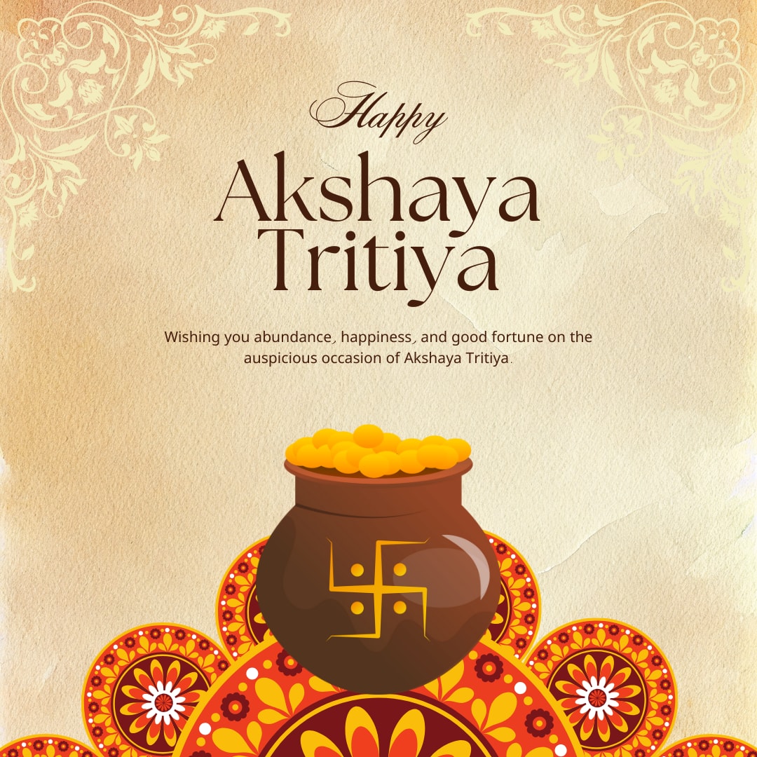 Happy Akshaya Tritiya 2025 Images (Canva)