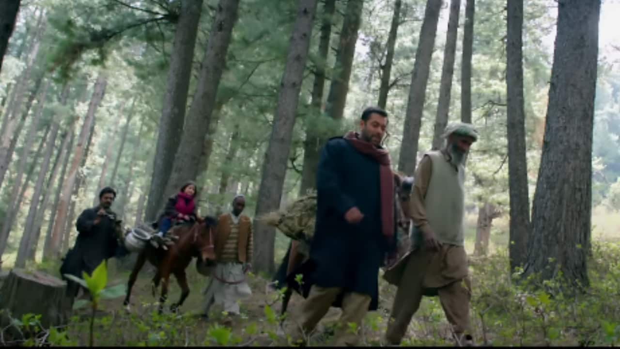 Salman Khan shooting in Pahalgam Kashmir