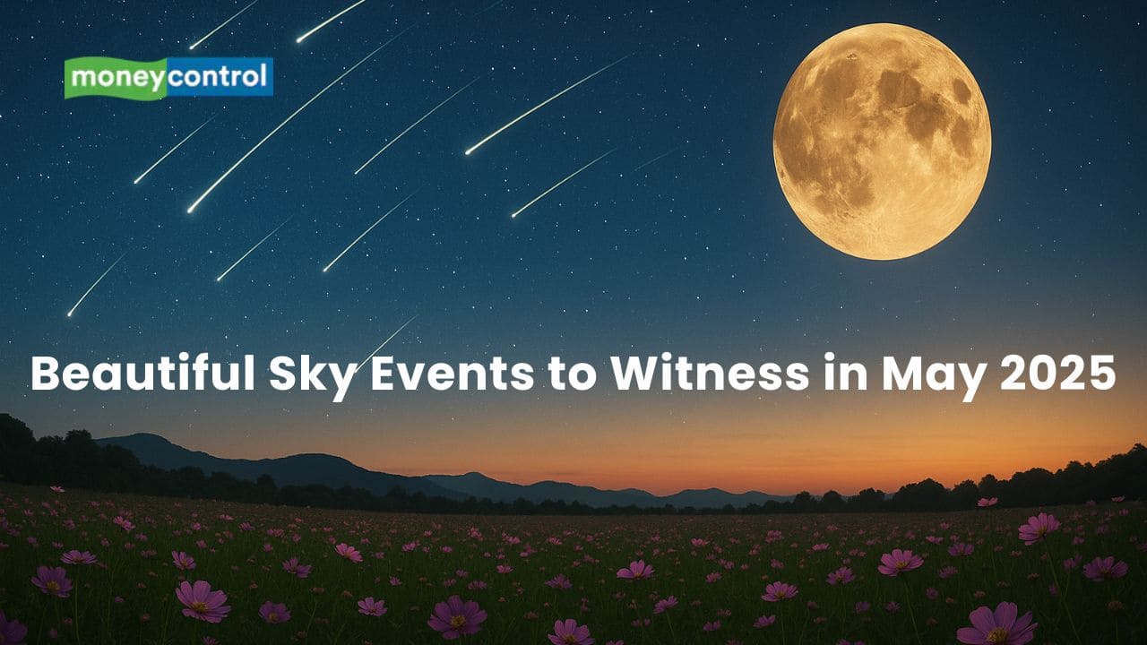From stunning meteor shower to Flower Moon: Beautiful sky events to witness in May 2025