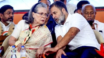 Rahul Gandhi and Sonia Gandhi
