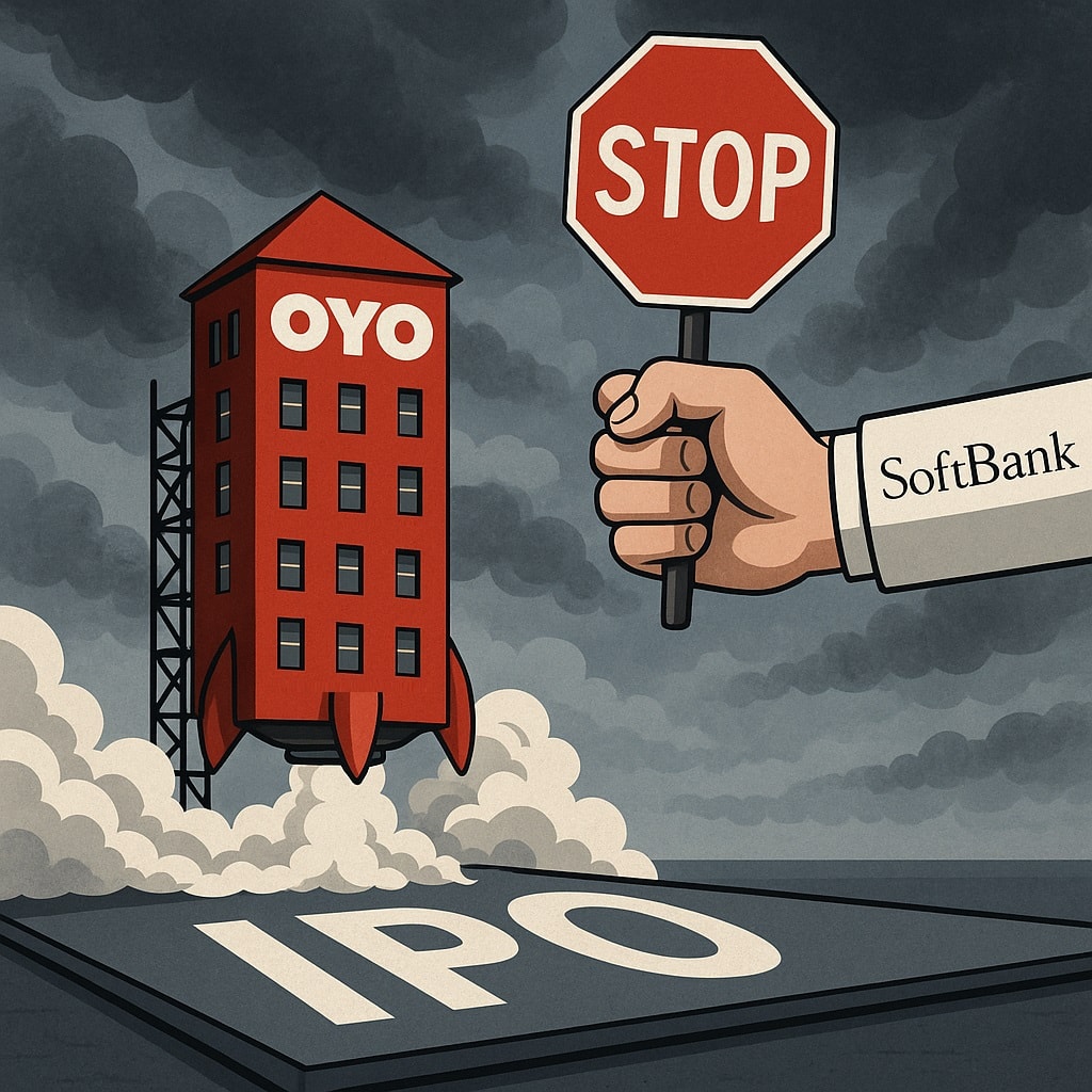 Oyo IPO hits SoftBank wall