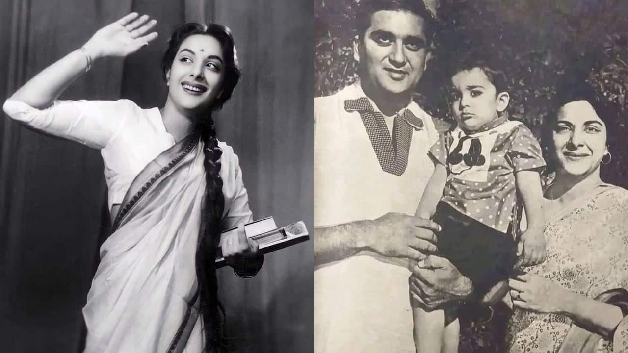 Sanjay Dutt remembers mother Nargis Dutt with unseen family pics on her death anniversary : 'Miss you everyday Maa'