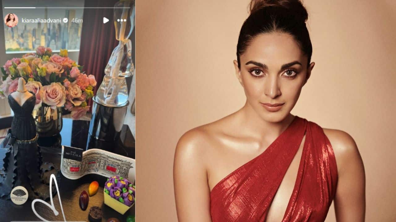 Kiara Advani’s Met Gala moment begins with roses, couture and a hint of glam, see first pic
