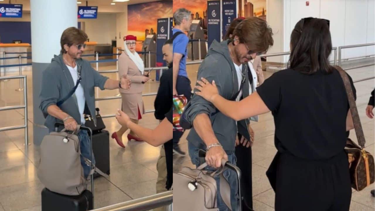 Shah Rukh Khan arrives in New York ahead of his grand Met Gala debut, watch here