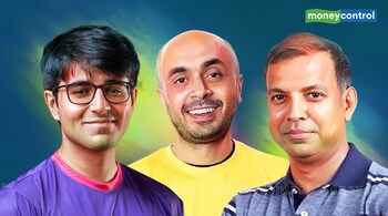 From L to R: Aadit Palicha, CEO of Zepto, Albinder Dhindsa, CEO of Blinkit and Amitesh Jha, Head of Swiggy Instamart