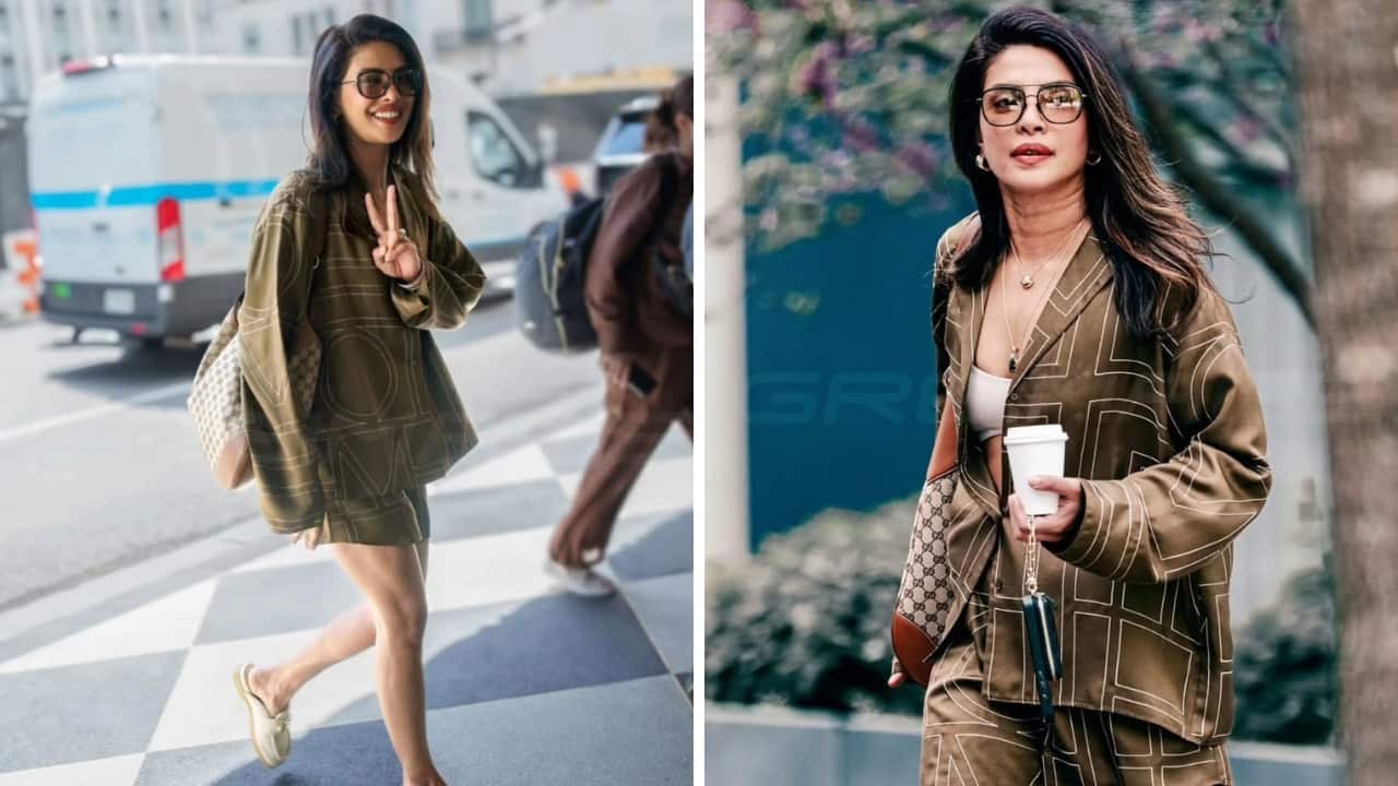 Priyanka Chopra exudes star vibes in chic co-ord set ahead of Met Gala 2025