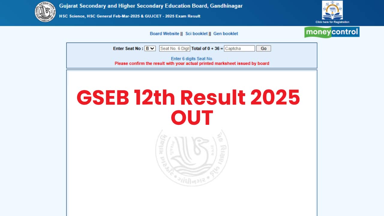 GSEB HSC Result 2025 Declared @gseb.org: Pass Percentage - 83.51% in Science, 93.7% in General Stream GSEB HSC Result 2025 Declared @gseb.org: Pass Percentage - 83.51% in Science, 93.7% in General Stream
