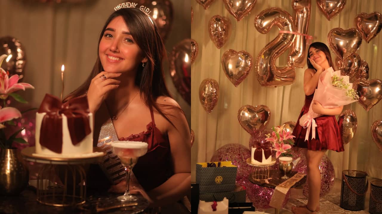 Ashnoor Kaur celebrates her 21st birthday in style, shares glimpses from the bash