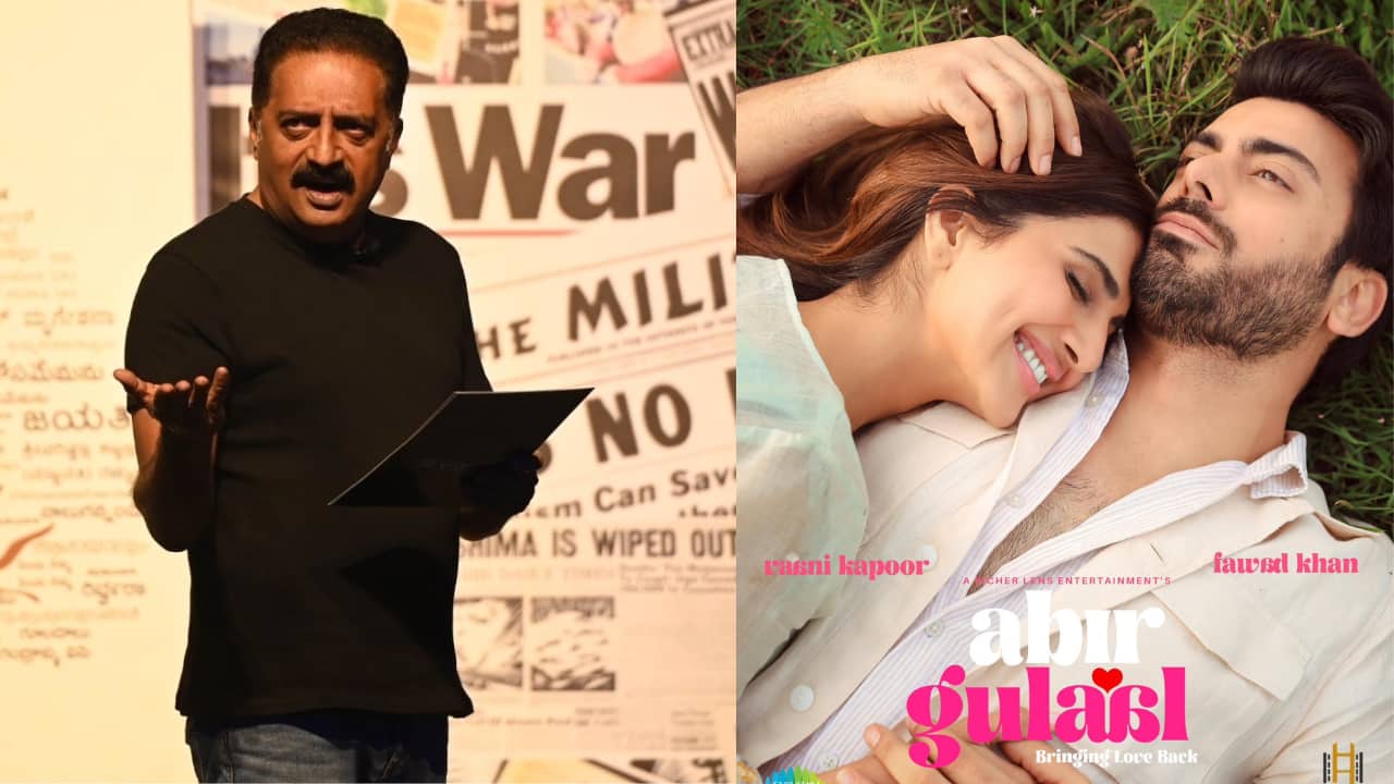 Filmmaker Prakash Raj supports Fawad Khan's Abir Gulaal amid ban, says, "Let people decide"