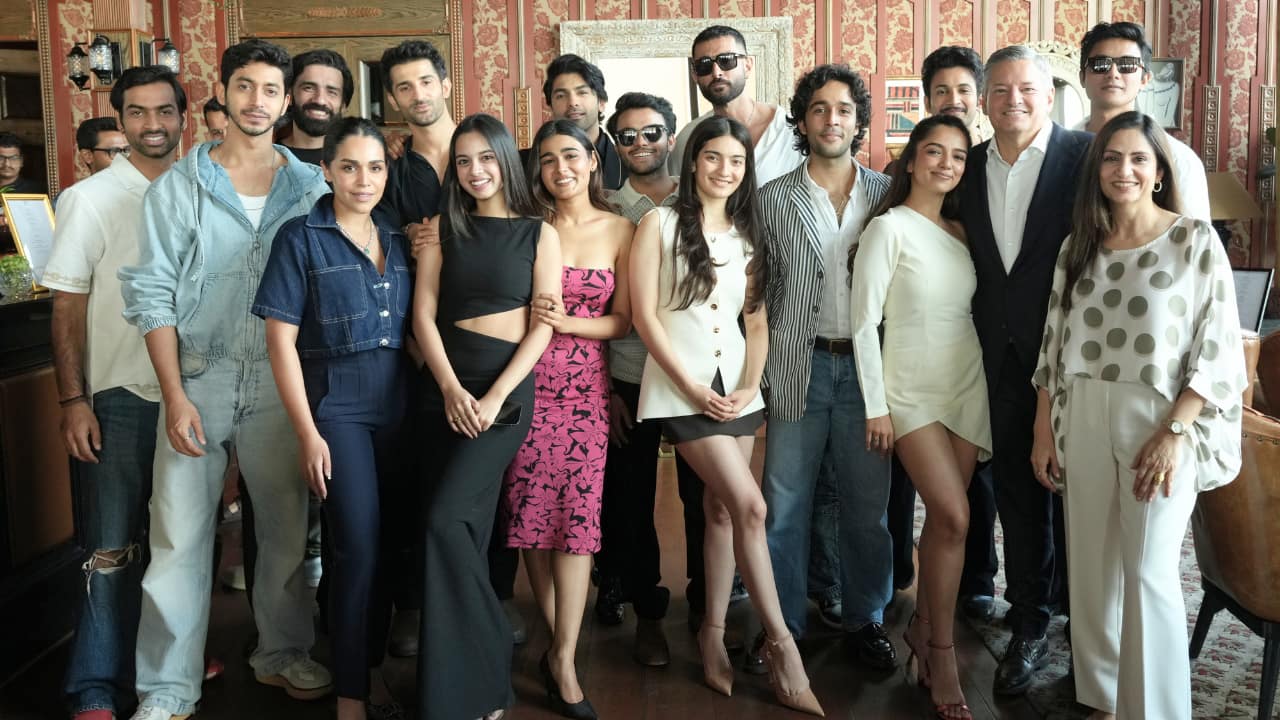 Sparsh Shrivastava, Rohit Saraf, Taha Shah Badussha, Ahsaas Channa and more emerging Indian talent meet Netflix's Co-CEO Ted Sarandos