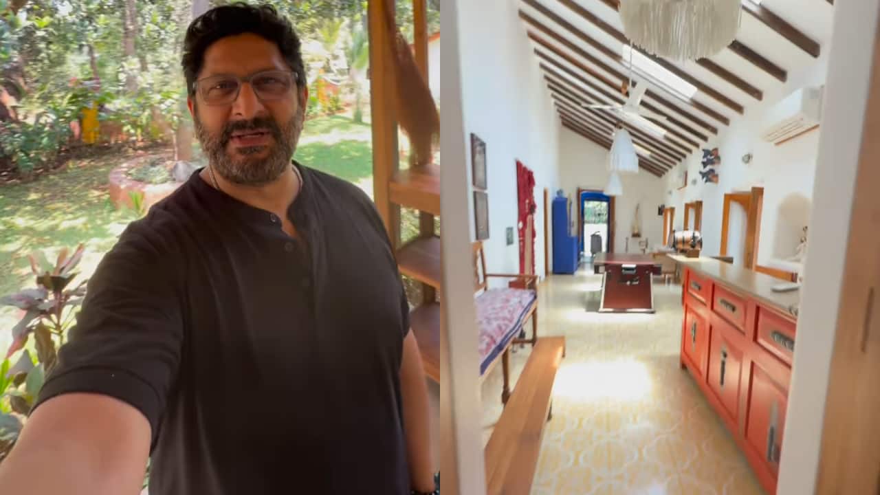 Arshad Warsi gives a tour of his 150-year-old Portuguese bungalow in Goa, says, "It's time to sit here and relax"