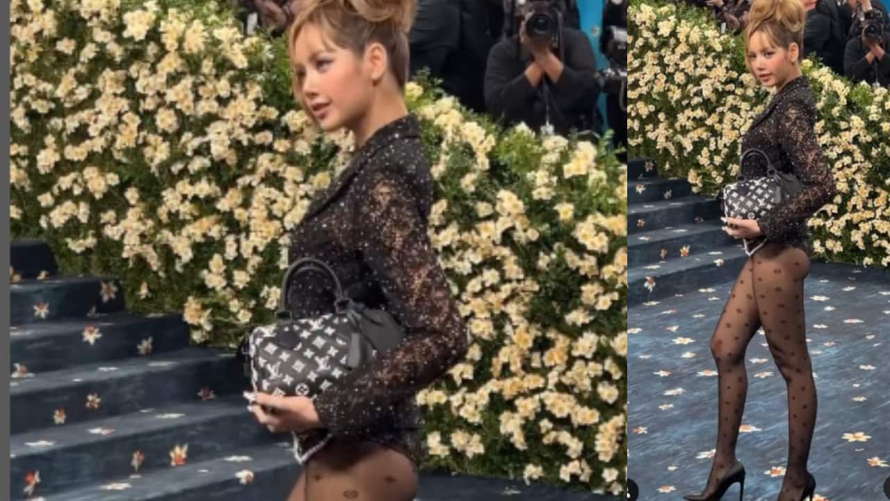 Met Gala 2025: BLACKPINK's Lisa goes bold as she ditches pants for her debut; stuns in a black Louis Vuitton bodysuit