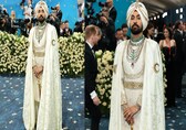 Diljit Dosanjh pays homage to Indian Maharaja in Abu Jani Sandeep Khosla outfit at his Met Gala 2025 debut