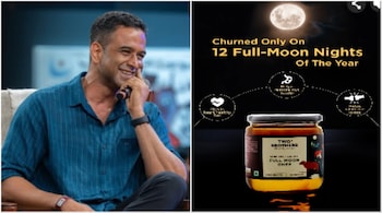 Zerodha co-founder Nithin Kamath had invested in Two Brothers Organic Farms last year. The agritech startup claimed their 'full moon ghee' is 'ayurveda approved'. (Image credit: Nithin Kamath/Instagram, https://twobrothersindiashop.com/)