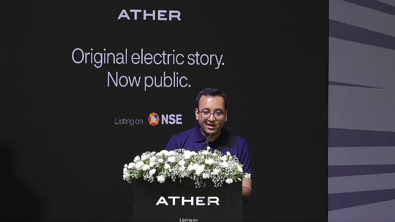 Being a public company is less stressful than staying private, says Ather CEO Tarun Mehta