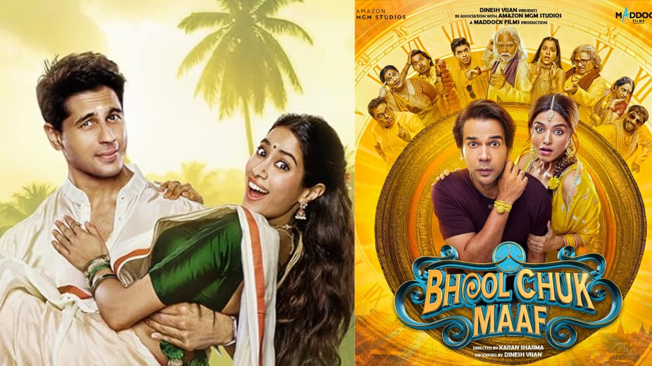 Sidharth Malhotra, Janhvi Kapoor starrer Param Sundari teaser to release during Rajkummar Rao's Bhool Chuk Maaf premiere in theatres