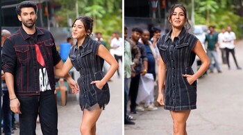 Aditya Roy Kapur and Sara Ali Khan's new film, Metro…In Dino is set to release 4 July (Screengrab: @viralbhayani/Instagram)