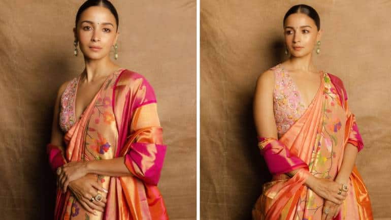 Alia Bhatt in traditional dress (Images: @abujanisandeepkhosla/Instagram)