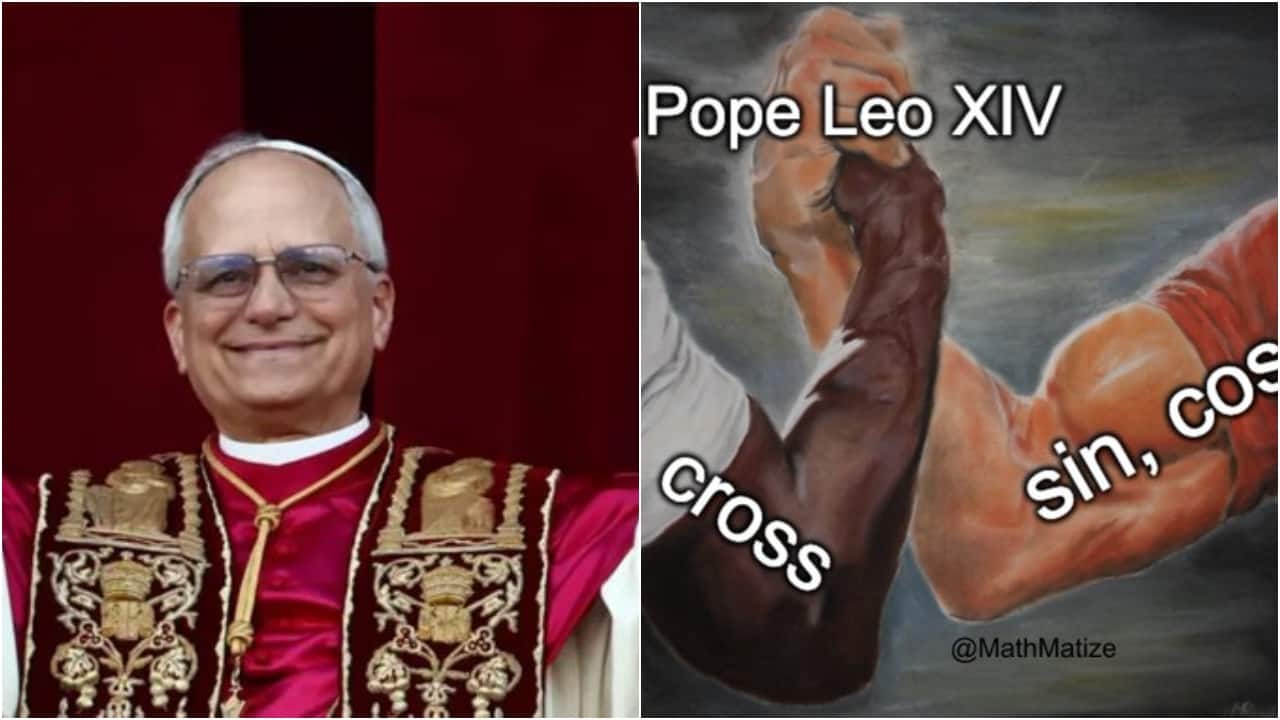 New Pope Leo XIV inspires holy Math memes: 'In the name of the cos, sin, and holy tangent'