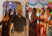 Neha Kakkar, husband Rohanpreet Singh and brother Tony Kakkar attend their driver's wedding, watch video