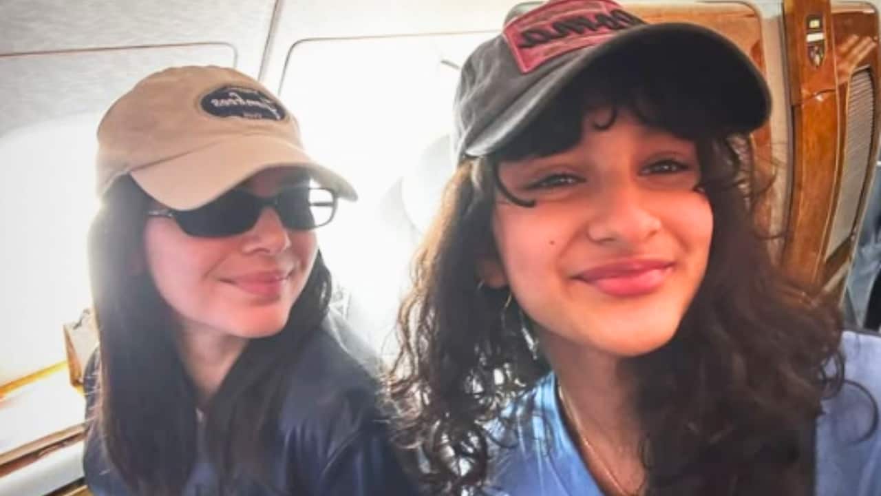 Mahesh Babu's daughter Sitara Ghattamaneni meets Kendall Jenner; see pic here