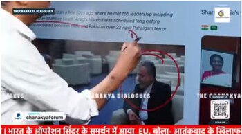 In his YouTube video, retired major Gaurav Arya slammed Iran foreign minister Abbas Araghchi for visiting Pakistan before traveling to India after Pahalgam's terror attack. (Image credit: @Iran_in_India/X)