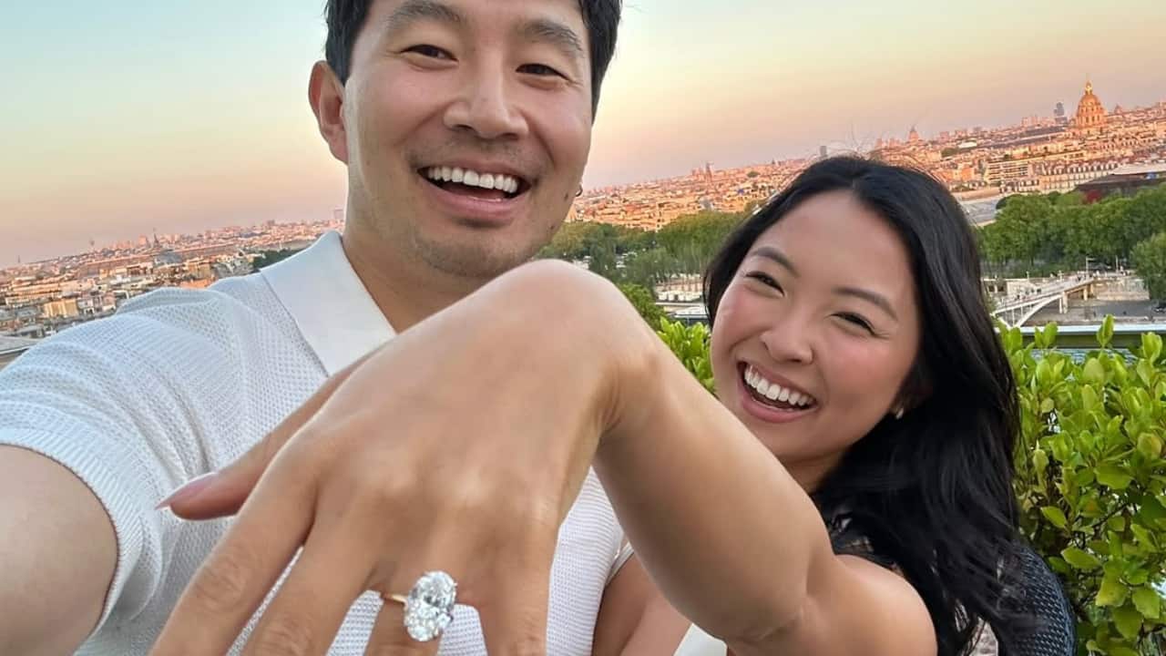 Simu Liu announces engagement to long-time girlfriend Allison Hsu, shares pics