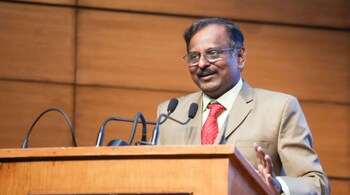 ISRO chairman V Narayanan
