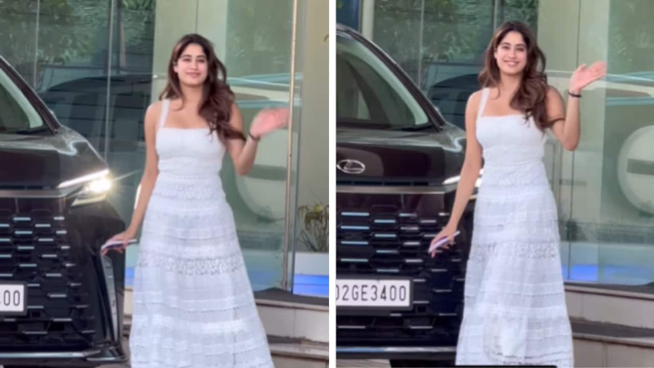 Janhvi Kapoor rewears her stunning white birthday dress: Watch
