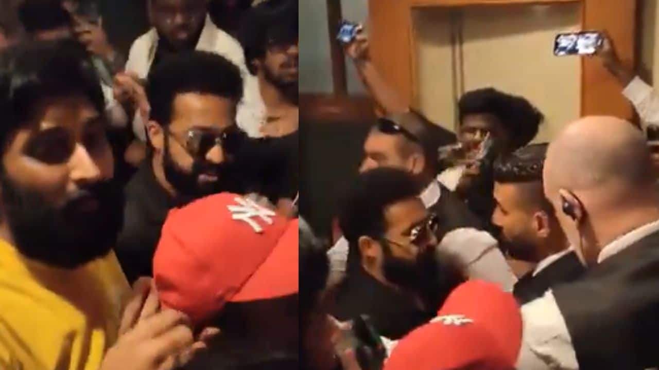Jr NTR's fans create ruckus for selfie, scolds fans for behaviour